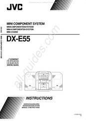 Jvc DX-E55 Manuel D'instructions