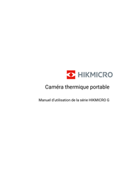 Hikmicro G60 Manuel D'utilisation