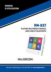 Majorcom PM-837 Manuel D'utilisation