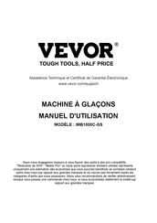 VEVOR IMB1000C-GS Manuel D'utilisation