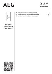 AEG ORC7P361CX Notice D'utilisation