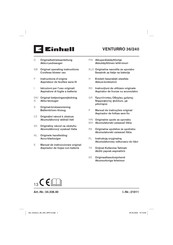 EINHELL VENTURRO 36/240 Instructions D'origine