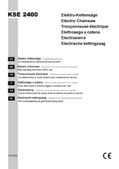 Ikra KSE 2400 Traduction Du Mode D'emploi D'origine