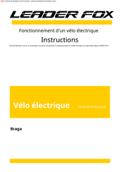 Leader Fox Braga Manuel D'instructions