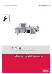 Pfeiffer Vacuum ASI 30 Manuel De Maintenance