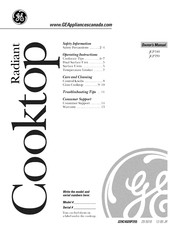 GE JCP340 Manuel Du Propriétaire