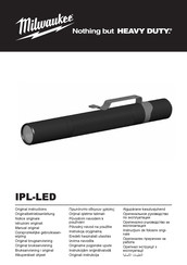 Milwaukee IPL-LED Notice Originale
