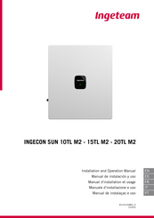 Ingeteam INGECON SUN 10TL M2 Manuel D'installation Et Usage