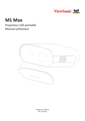 Viewsonic M1 Max Manuel Utilisateur