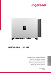 Ingeteam INGECON SUN 110TL M9 Manuel D'installation Et Usage