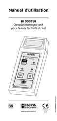 Hanna Instruments HI 993310 Manuel D'utilisation