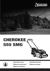 Garland CHEROKEE 555 SMG Manuel D'instructions