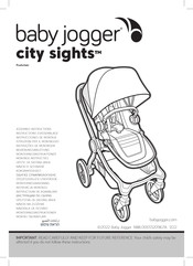 Baby Jogger city sights Instructions D'assemblage
