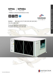 Hitecsa WPHA 751 Installation, Fonctionnement Et Entretien