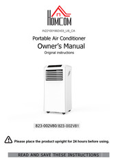 HOMCOM 823-002V81 Manuel D'instructions