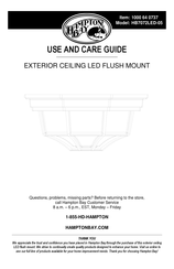 HAMPTON BAY 1000 64 0737 Guide D'utilisation Et D'entretien