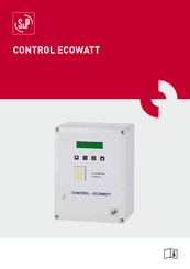 S&P CONTROL ECOWATT AC/4A Mode D'emploi