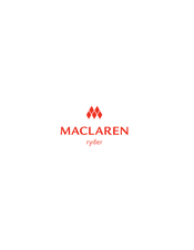 Maclaren Ryder Mode D'emploi