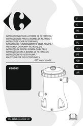 Bestway 58383 Manuel D'instructions