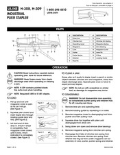Uline H-308 Mode D'emploi