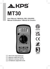 KPS MT30 Manuel D'utilisation