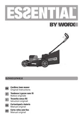 Worx ESSENTIAL EJ741E Notice Originale