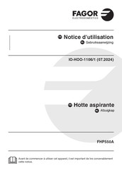 Fagor FHP550A Notice D'utilisation
