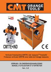 CMT ORANGE TOOLS CMT 7E Manuel D'utilisation Et D'entretien