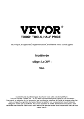 Vevor XD-9eme AL Manuel D'instructions