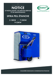 Grant Spira Pell Etanche 7-25 Notice D'installation Et De Mise En Service