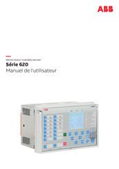 ABB REF620 Manuel De L'utilisateur