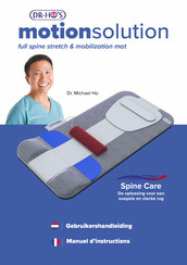 DR-HO'S MotionSolution Air Massage mat Manuel D'instructions