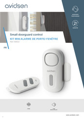 Avidsen Small doorguard control Mode D'emploi