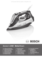 Bosch Sensixx'x Di90 EasyComfort Notice D'utilisation