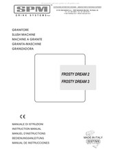 SPM FROSTY DREAM 3 Manuel D'instructions