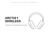 STEELSERIES ARCTIS 1 WIRELESS Guide D'information Sur Le Produit