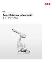 ABB IRB 1600 Caractéristiques Du Produit