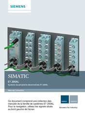 Siemens SIMATIC ET 200AL Manuel D'instructions