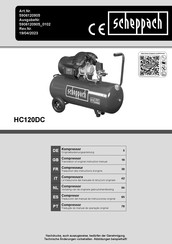 Scheppach HC120DC Traduction Des Instructions D'origine