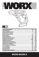 Worx H3 WX390.9 Mode D'emploi