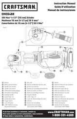 Craftsman CMCG400 Guide D'utilisation