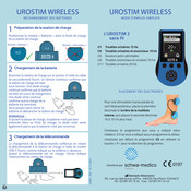 schwa-medico UROstim WIRELESS Mode D'emploi Simplifié