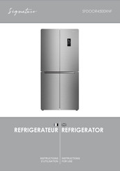 Signature SFDOOR4500XNF Instructions D'utilisation