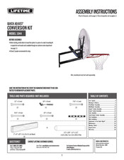 Lifetime 1044 Instructions D'assemblage