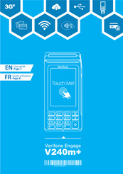 VeriFone V240m+ Guide Utilisateur