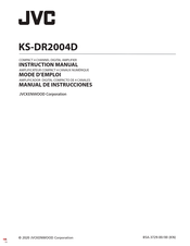 Jvc KS-DR2004D Mode D'emploi