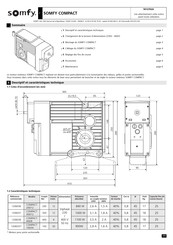 SOMFY Compact 200/12 Mode D'emploi