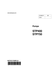 Wacker Neuson STP400 Notice D'emploi