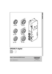 Grohe F-digital 36 351 Mode D'emploi