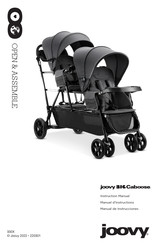 Joovy Big Caboose Manuel D'instructions